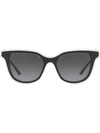 Dolce & Gabbana Square Sunglasses In Black