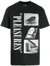 Pleasures Printed Crew Neck T In Black