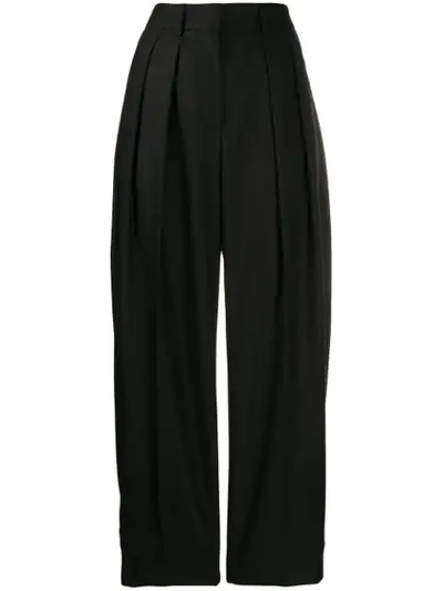 See By Chloé Pleated Trousers In Nr001 - Black