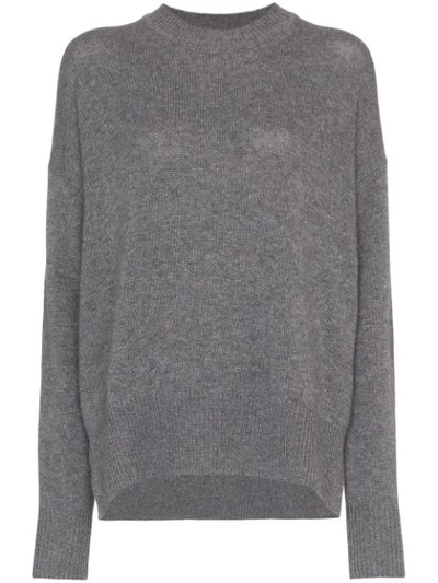 Jil Sander Cashmere Relaxed Jumper In Grey