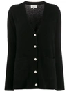 3.1 Phillip Lim / フィリップ リム Faux-pearl Button Cardigan In Black