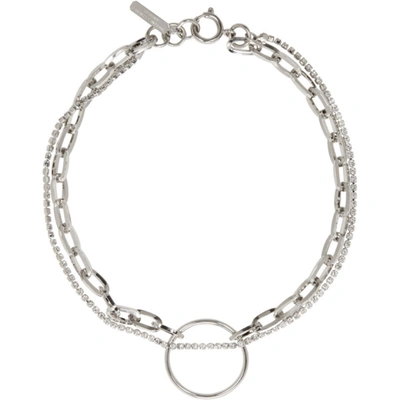 Justine Clenquet Lina Choker In Silver