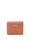 Acne Studios Trifold Card Wallet Almond Brown