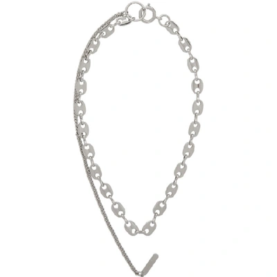 Justine Clenquet Silver Jerry Necklace