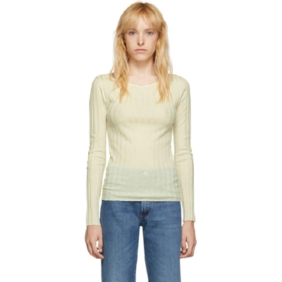 Totême Toteme Off-white Toury Sweater In 110 Off-whi