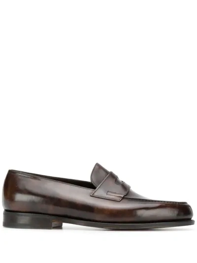 John Lobb Loafer Lopez Dark Brown Museum