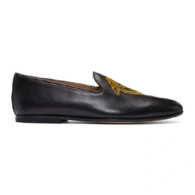 Versace Medusa Head Loafers In D41oh Blkgl