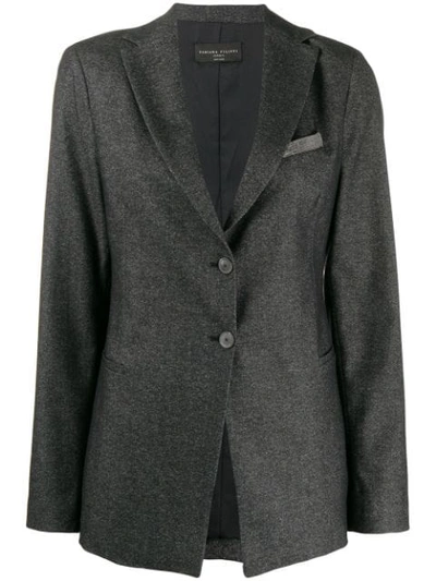 Fabiana Filippi Tailored Blazer - Grey