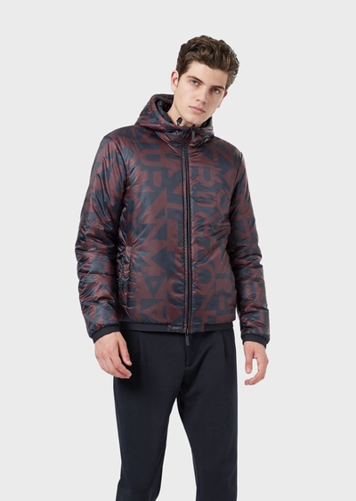 Emporio Armani Blouson Jackets - Item 41910472 In Bordeaux