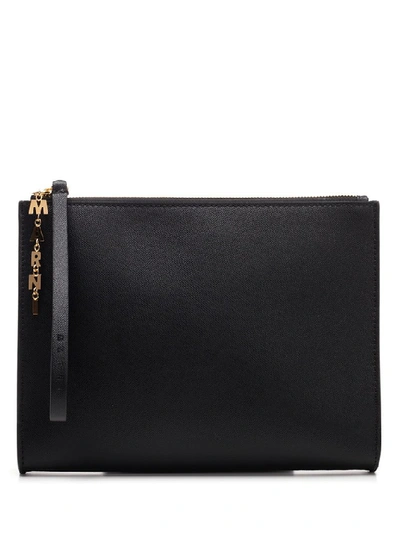 Marni Logo Zip Clutch Bag In Multi