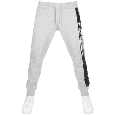 Moschino Love  Logo Jogging Bottoms Grey