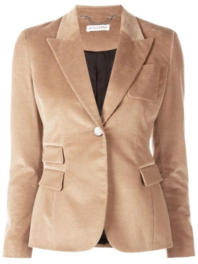 Altuzarra 'midge' Jacket In Brown