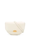 Wandler Anna Ivory Leather Belt Bag In White