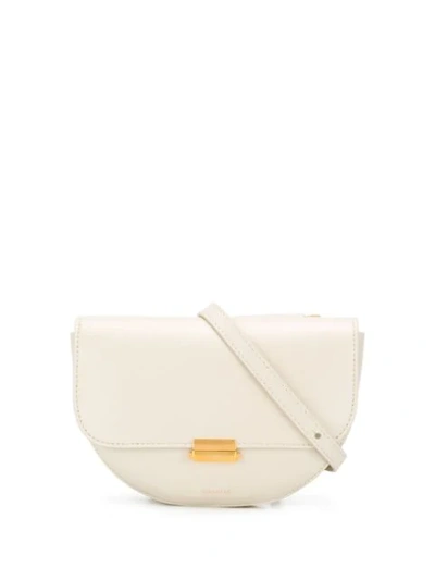 Wandler Anna Ivory Leather Belt Bag In White