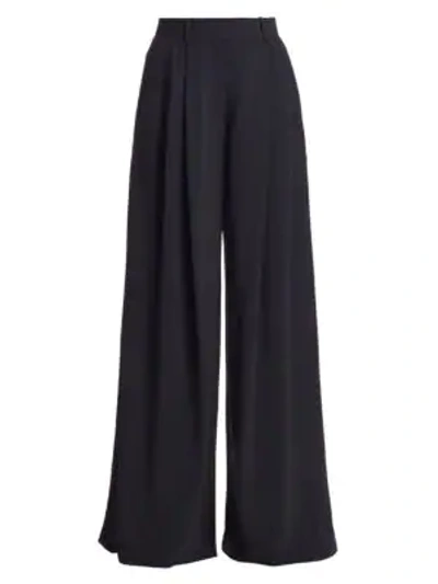 The Row Ossie Wide-leg Trousers In Black