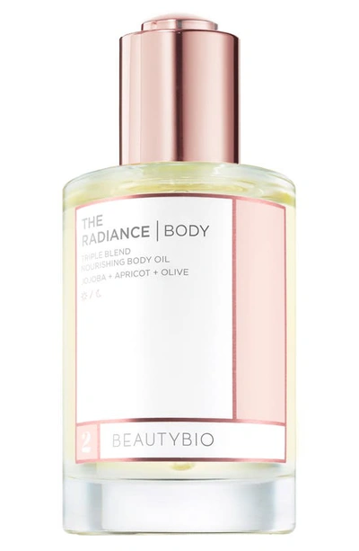 Beautybio The Radiance Nourishing Body Oil With Jojoba + Apricot + Olive Oil 3.4 oz/ 100 ml In White