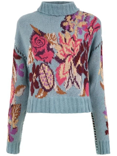 Cecilia Prado Fabiana Intarsia Sweater In Multicolour