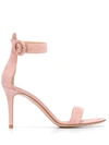 Gianvito Rossi Ankle Strap Sandals In Pink