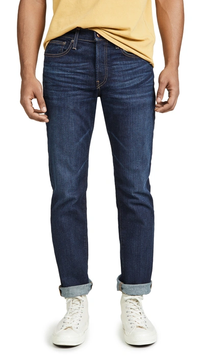 Madewell Straight Leg Jeans In Medium Indigo In Market