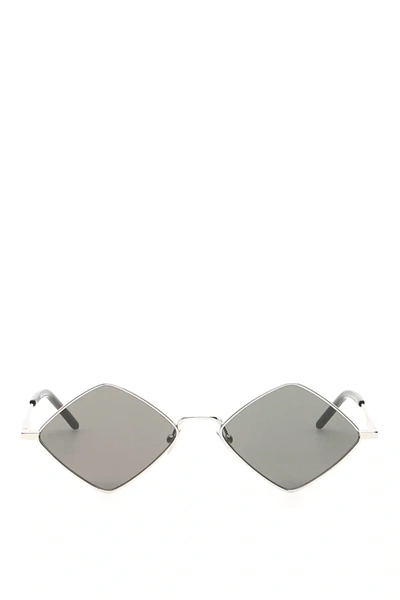 Saint Laurent Sl 302 Lisa Sunglasses In Silver,grey