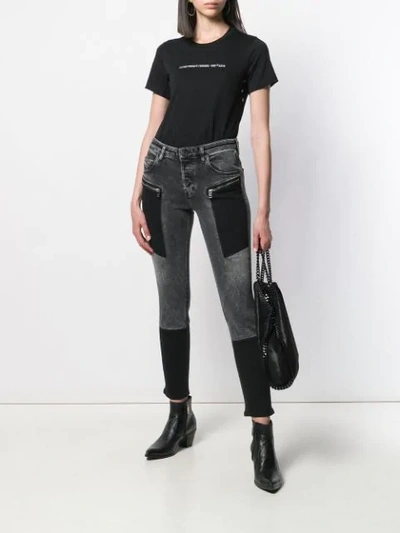 Diesel Babhila Slim-fit Jeans In Black