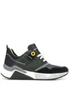 Diesel Running-style Sneakers In Black