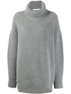 Givenchy Turtle Neck Jumper - Grey