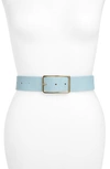 B-low The Belt Milla Leather Belt In Sky