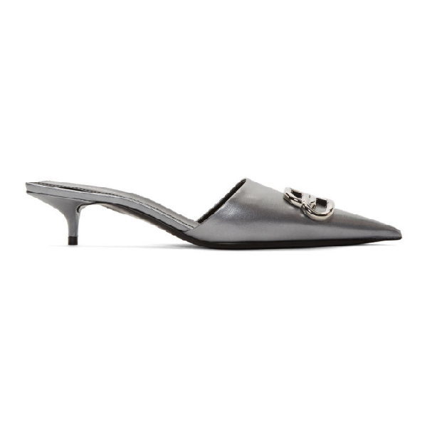balenciaga square knife mules