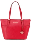 Michael Michael Kors Jet Set Saffiano Leather Tote Bag In Nocolor