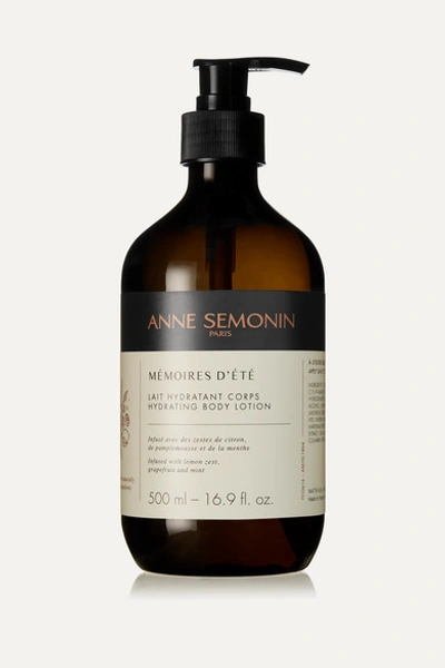 Anne Semonin Mémoires D'eté Hydrating Body Lotion, 500ml - One Size In Colorless