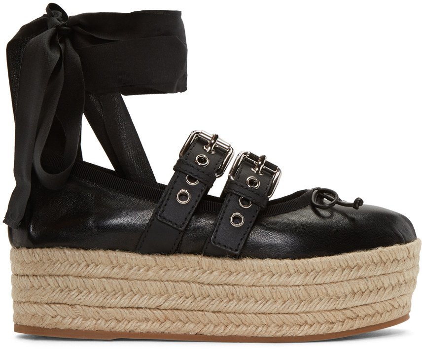 miu miu ballerina espadrilles