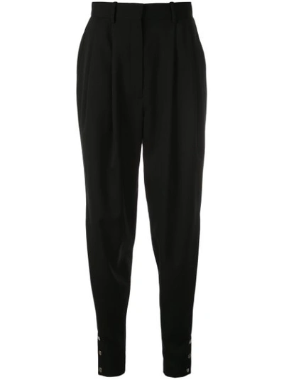 Altuzarra Atomica Wool-blend Tapered Trousers In Black