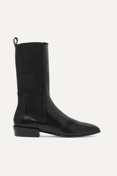 women's boots with stretch calf
