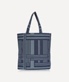 Liberty London Jacquard Building Tote Bag In Blue