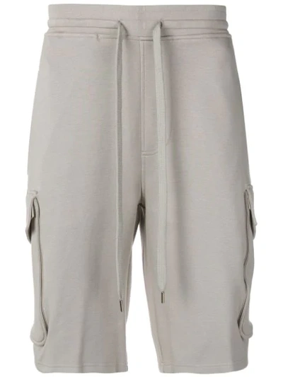 Neil Barrett Cargo-shorts Mit Kordelzug - Grau In Grey