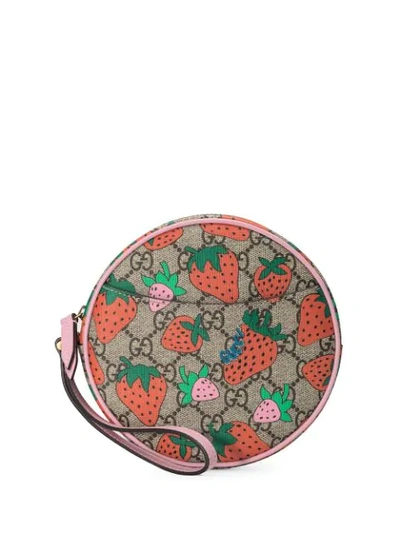 Gucci Gg Supreme Coin Purse In Multicolour