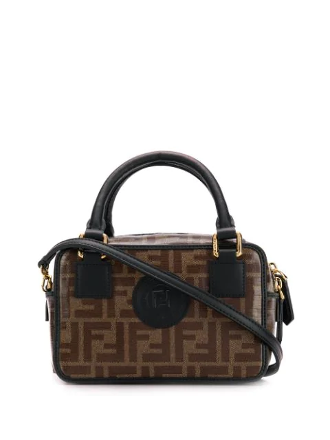 Fendi Handtasche Mit Ff Logos In Brown Modesens