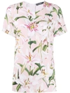 Dolce & Gabbana Floral T-shirt In Pink