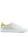 Givenchy 20mm Urban Street Logo Leather Sneakers In White