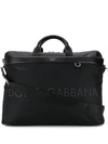 Dolce & Gabbana Logo-print Holdall In Black