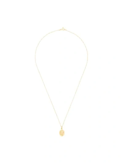 Hermina Athens Ygeia Pendant Necklace In Gold