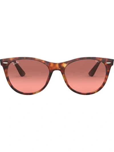 Ray Ban Wayfarer Ii Sunglasses In Brown