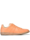 Maison Margiela Low-top Sneakers In Orange