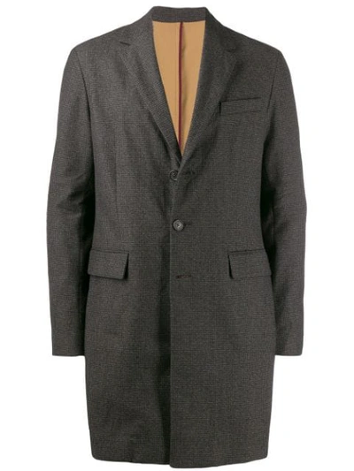 Dsquared2 Single Breasted Coat In Grey
