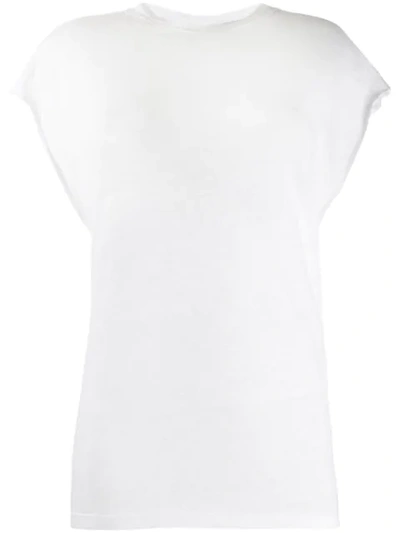 Iro Oversized Vest Top In White