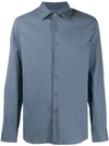 Prada Tailored Classic Shirt In Blue