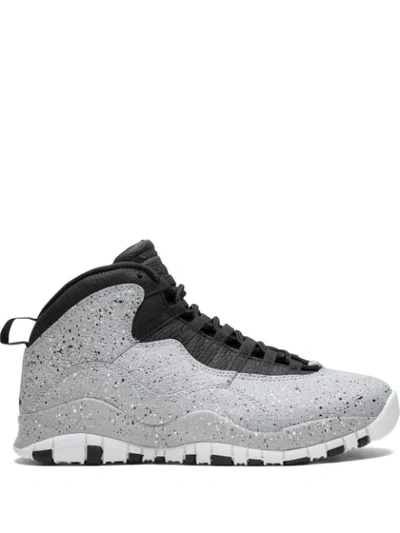 Jordan Air  10 Light Smoke In Grey