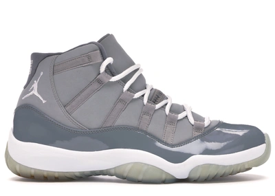 Pre-owned Jordan 11 Retro Cool Grey (2010) In Medium Grey/white-cool Grey