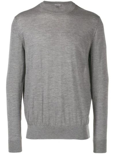Lanvin Men's  Grey Cashmere Sweater